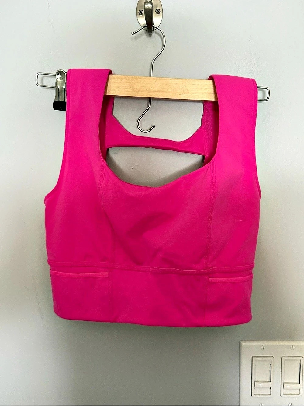 Free People FP Movement Pink Longline Sports Bra